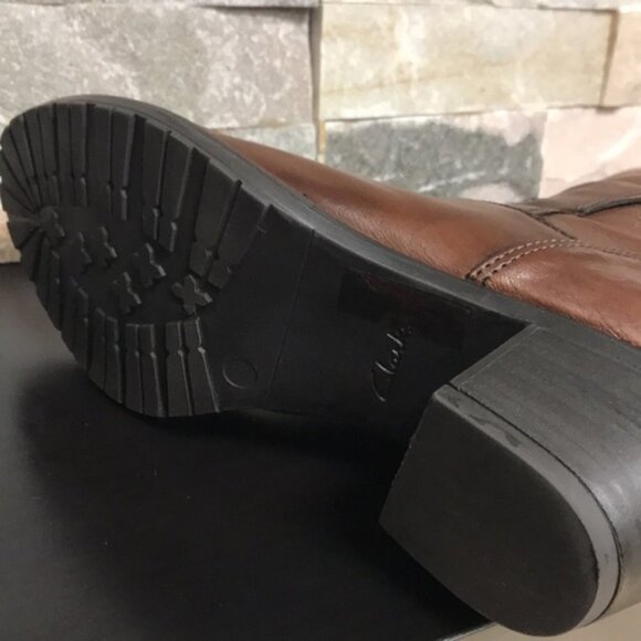 Clarks Maymie Stellar Knee High Boot (H80-Z) - Picture 11 of 11